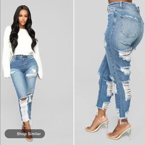Fashion Nova Boyfriend Jeans